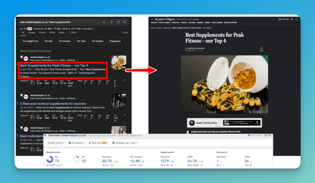 Brainstorming session on SEO link-building