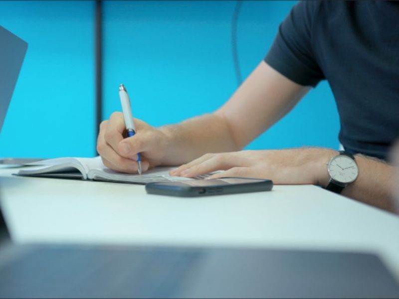 Bulldog office space with modern decor