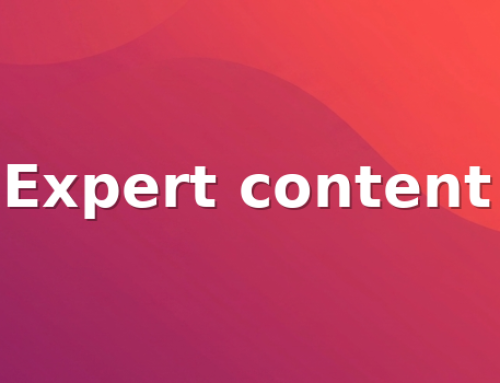Expert content – що це та які критерії