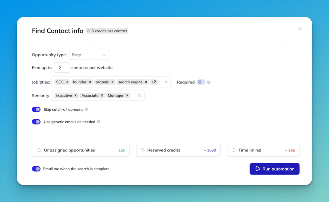 SEO data analysis with Ahrefs tool